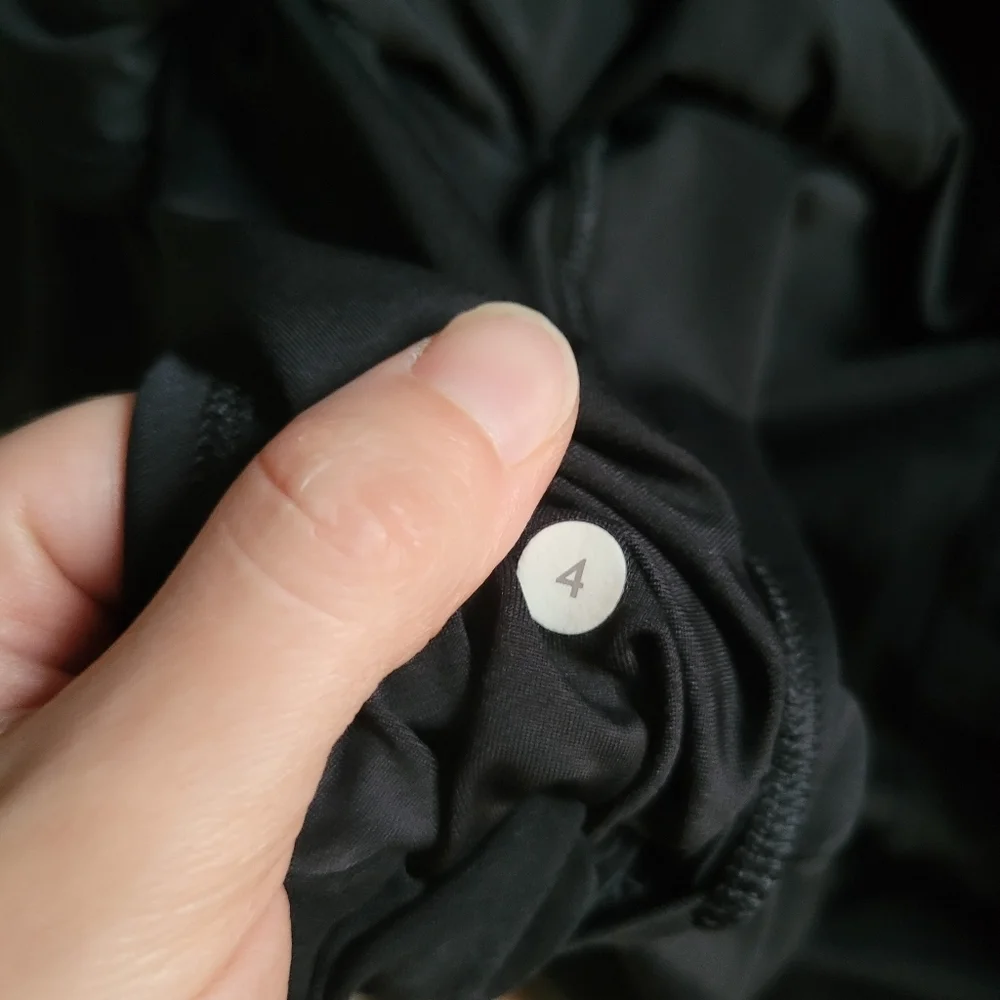 LULULEMON Sweaty Or Not Runsie Black Romper Black Size 4